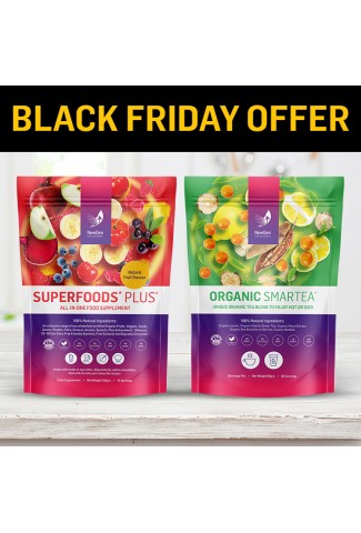 Black Friday Sale - x1 Superfoods Plus and x1 Organic Smartea - Normal SRP £83.98